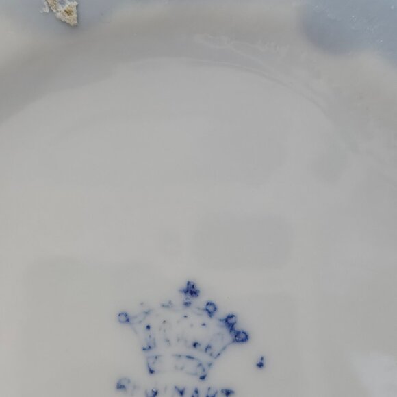 Madonna and Child Figurine Reginart Blue and White Porcelain Planter Mother Mary - Picture 6 of 11